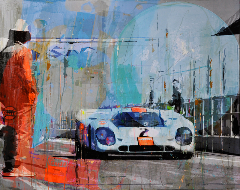 Illustration for article titled These amazing car paintings were done without photoshop